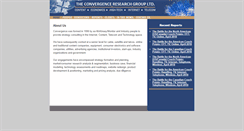 Desktop Screenshot of convergenceonline.com